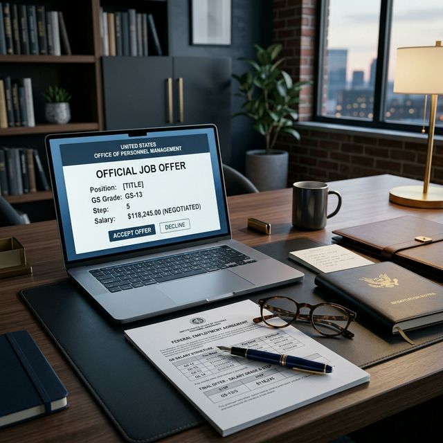 Professional negotiation for US Federal Government GS salary